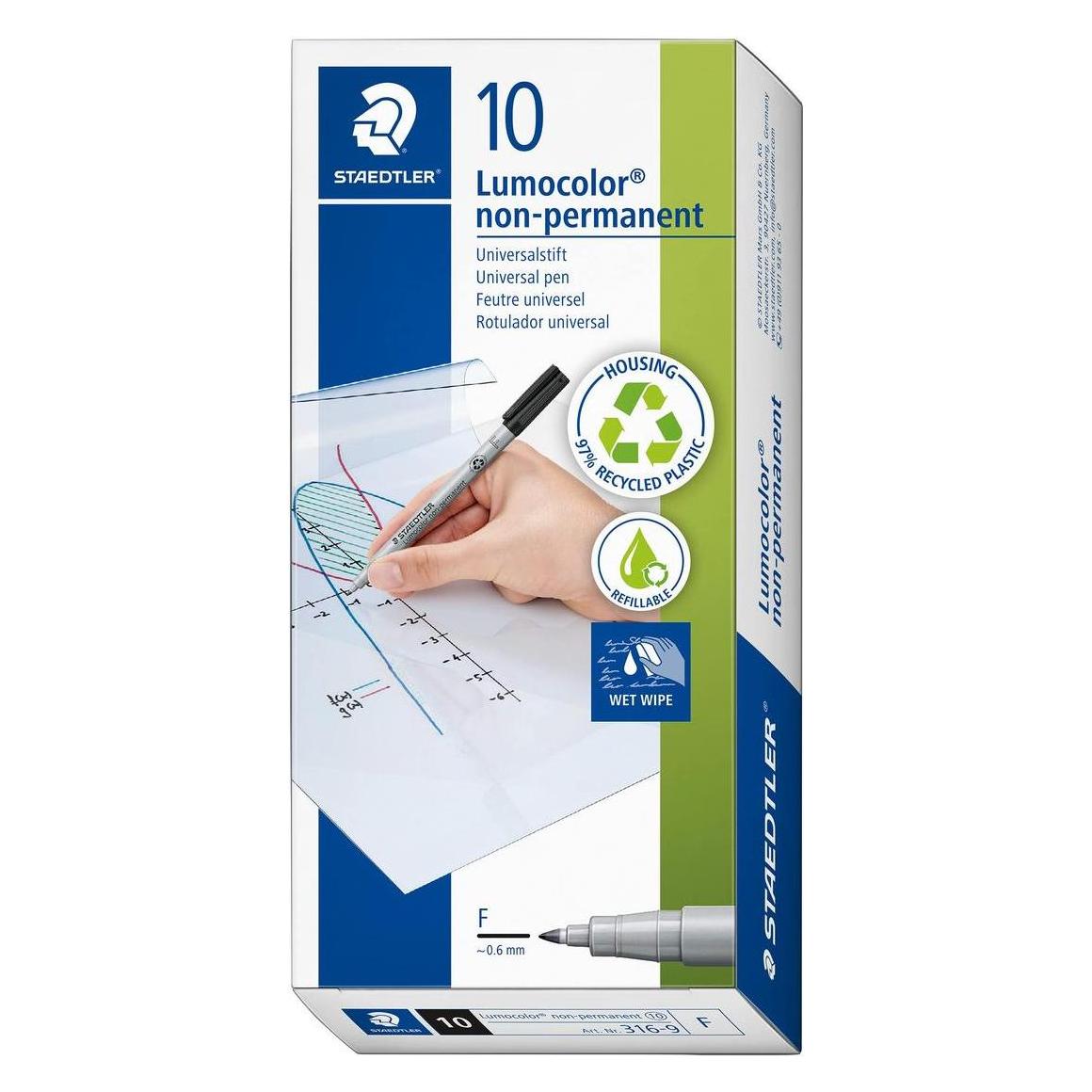 Staedtler Non-Permanentstift 316 (10x) (316-9)