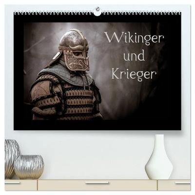 Wikinger und Krieger (hochwertiger Premium Wandkalender 2027 DIN A2 quer), Kunstdruck in Hochglanz