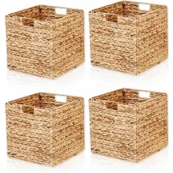 Lycce, Aufbewahrungskorb, Aufbewahrungskorb Casual Aufbewahrungskorb Wasserhyazinthe (33 cm)