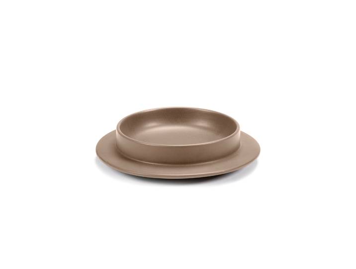 valerie objects - Assiette creuse Dishes to Dishes - Beige - Grès - Designer Glenn Sestig