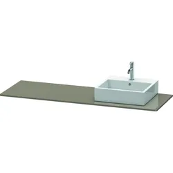 Duravit Konsole „XSquare“ in Flannel Grey Hochglanz