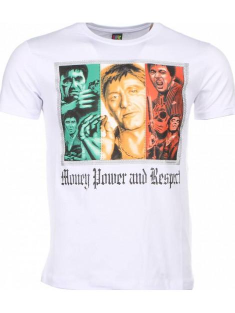 Local Fanatic T-shirt scarface money power respect print