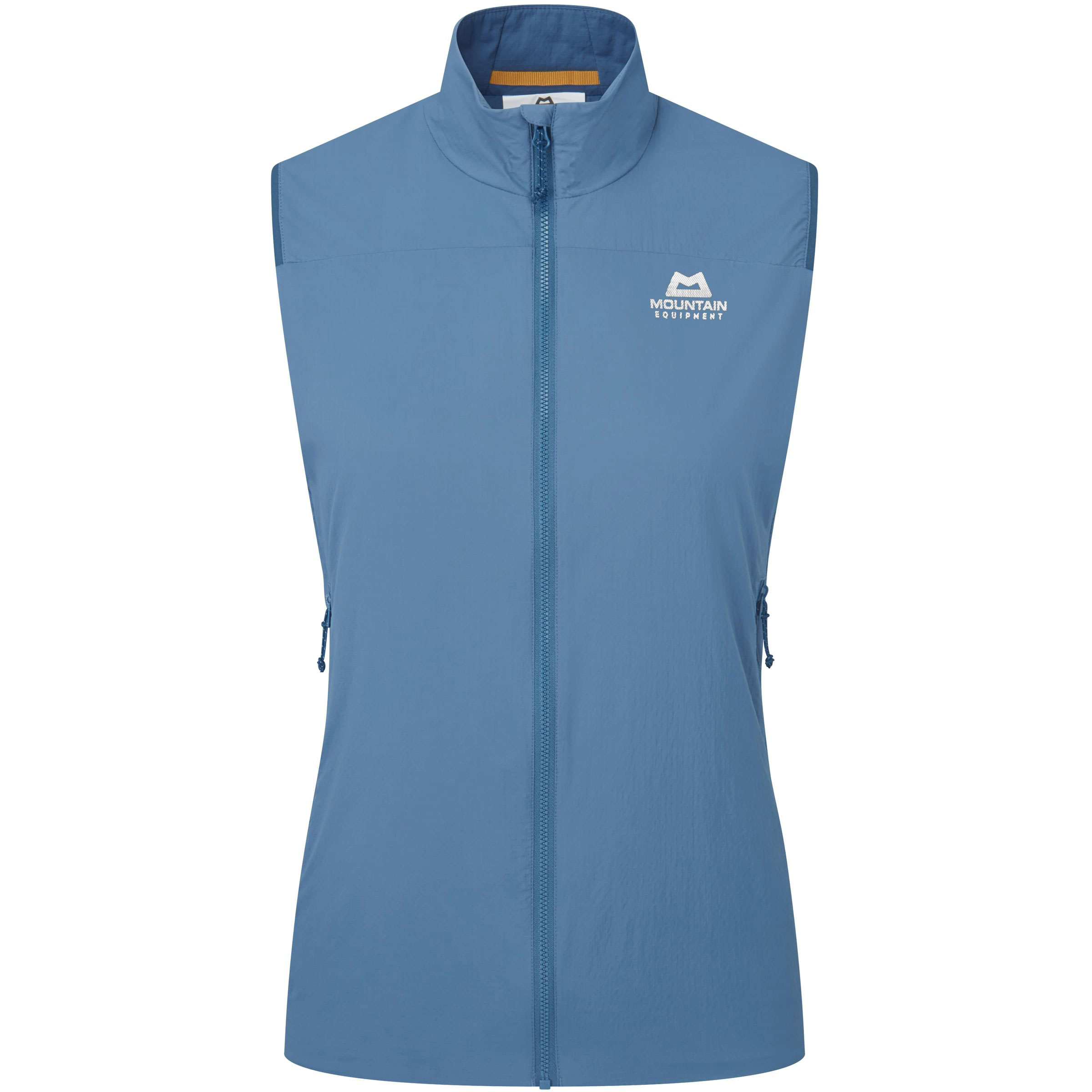 Mountain Equipment Aerotherm Weste Damen Isolationswesten blau Größe XS Trekking Widerstandsfähig Wasserabweisend