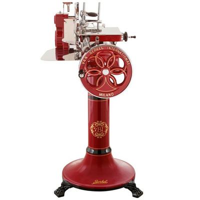 Berkel Standfuß für Berkel B3, Tribute, B114, BS300 rot mit Goldverzierung und Logo