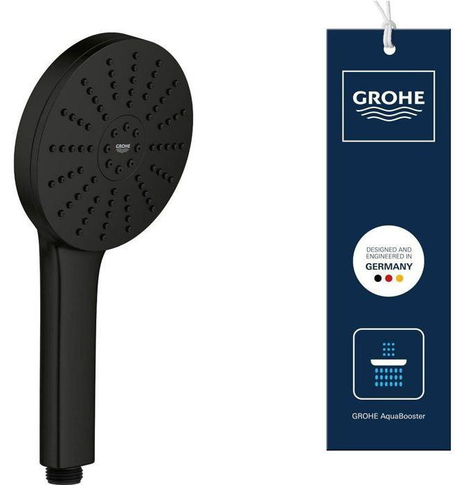 Grohe Vitalio Joy+ Doucheset met 3 straalpatronen, 120 cm