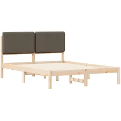 vidaXL, Bett, Holzbett (150 x 200 cm)
