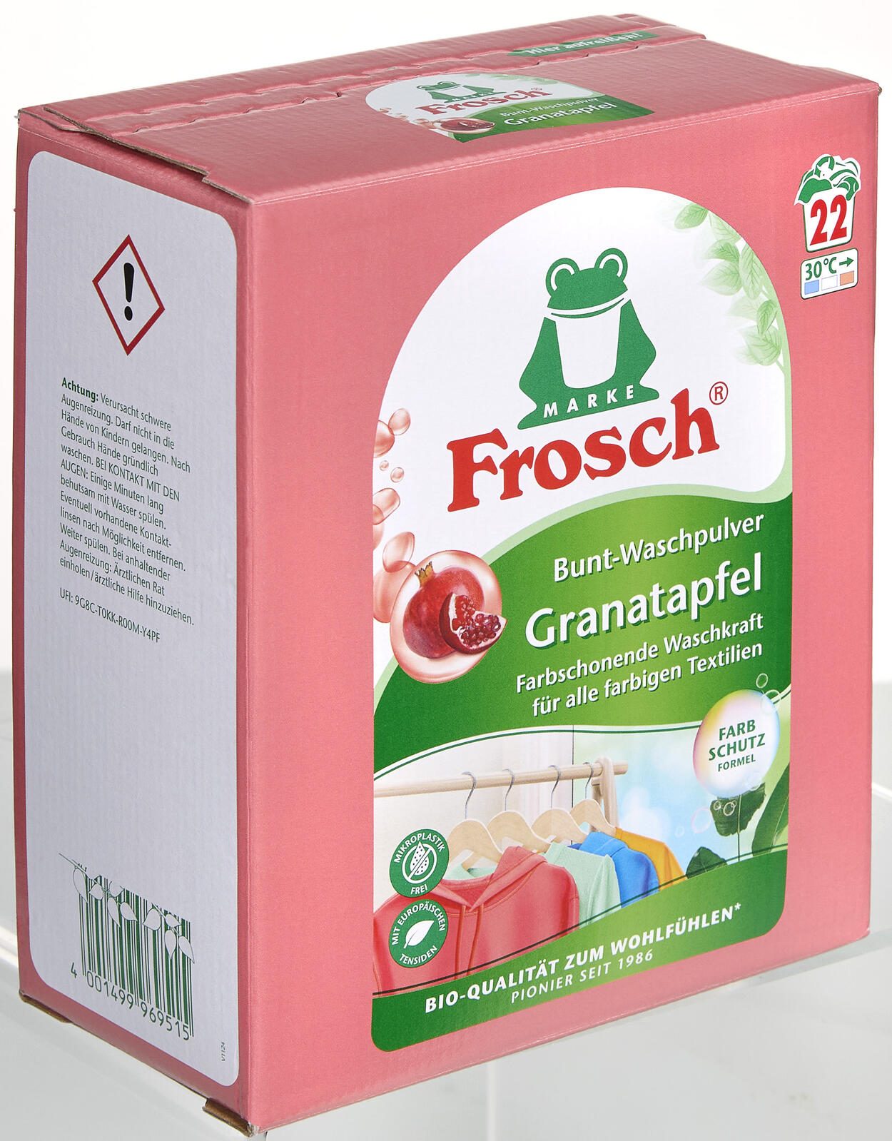 Frosch® Granatapfel Waschmittel Pulver, 1,45 kg 3091501