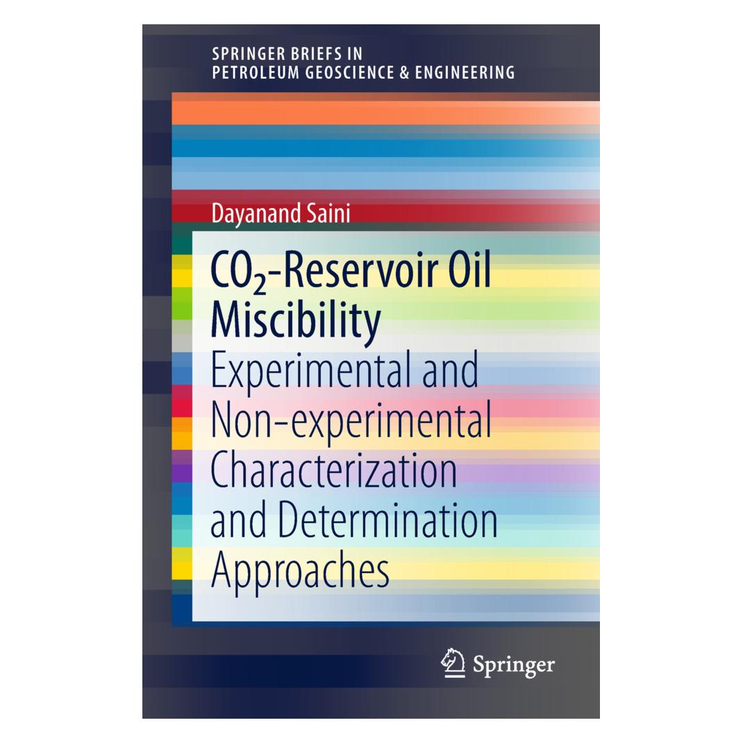 Springer CO2-Reservoir Oil Miscibility (Englisch, Softcover, Dayanand Saini) (55992732)