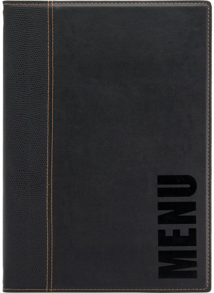 Securit Trendy Menukort   A4   Sort   Logo