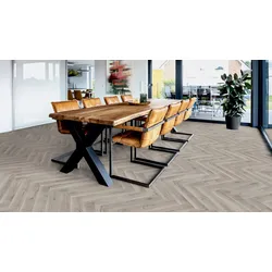 ter Hürne Herringbone Edition Laminat Eiche Atelier gealtert Fischgrät Iko Premium 630x126x10 mm