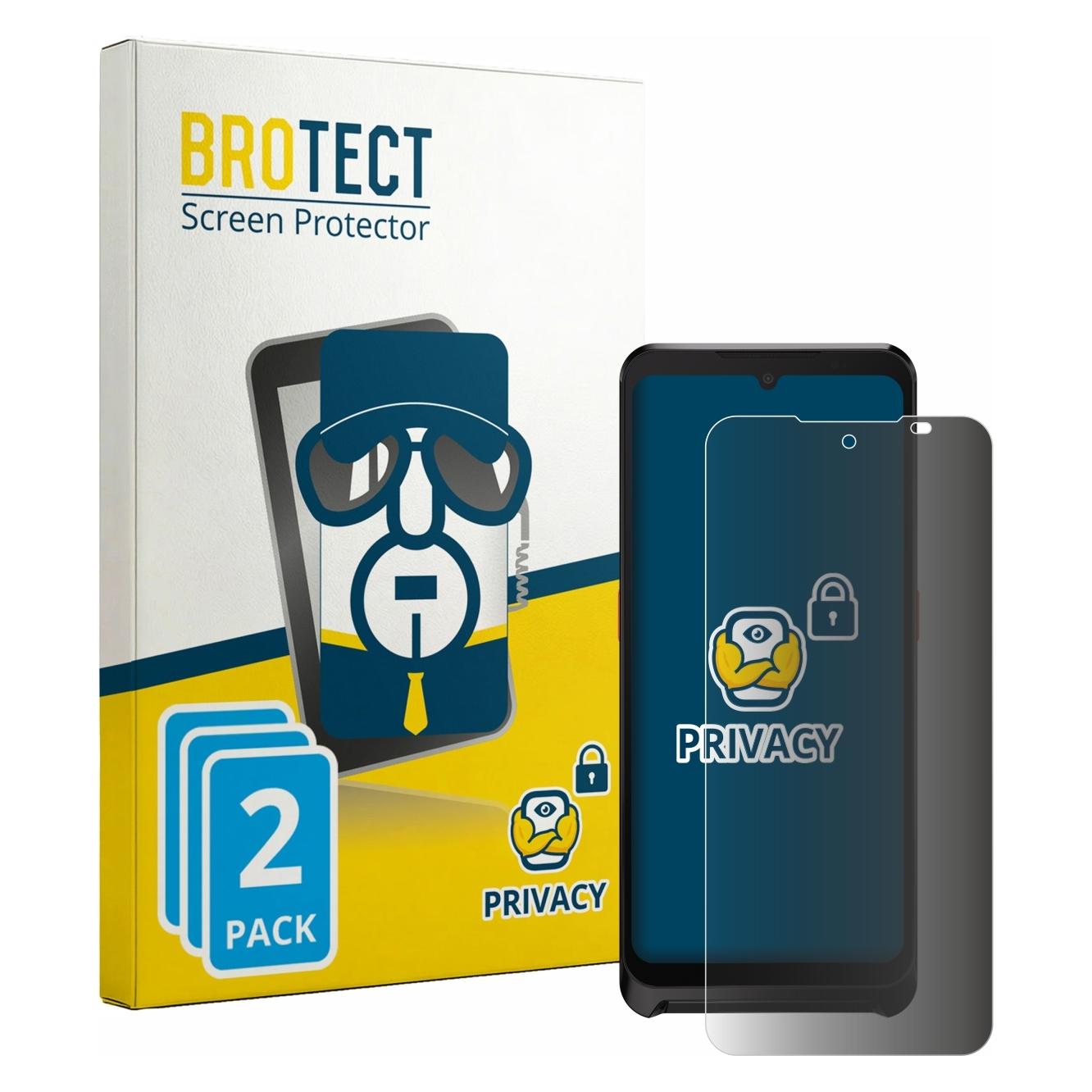 Brotect Sichtschutzfolie für Sunmi P3 Air Anti-Spy Privacy Folie Blaulicht-Schutz (4363948)