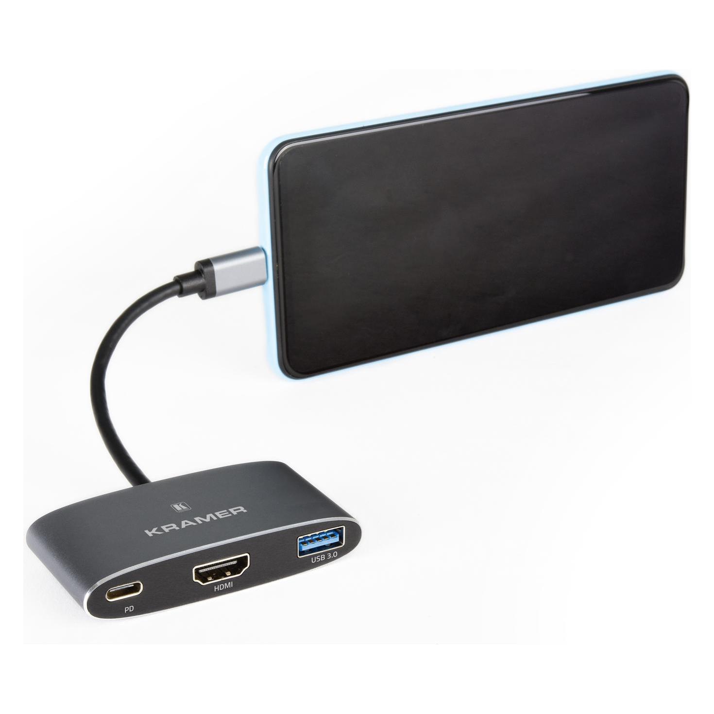 Kramer KDock-1 - Dockingstation - USB-C - HDMI (USB-C, 1 Port) (91-00016099)