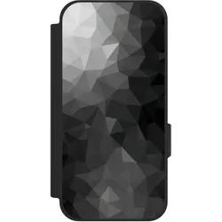 Nivocase Klapphülle für Google Pixel 10a Handyhülle aus Kunst Leder NIVOflip schwarz Mosaik Muster (Google Pixel 10a), Smartphone Hülle, Schwarz