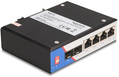 Delock 88015 88015 Netzwerk Switch 4 Port 1 GBit/s