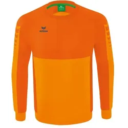 Erima Six Wings Sweatshirt Kinder - new orange/orange - 164