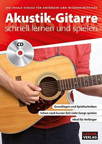 Cascha Verlag - Akustik-Gitarre - schnell lernen und spielen - Preis vom 15.10.2026 23:06:25 h