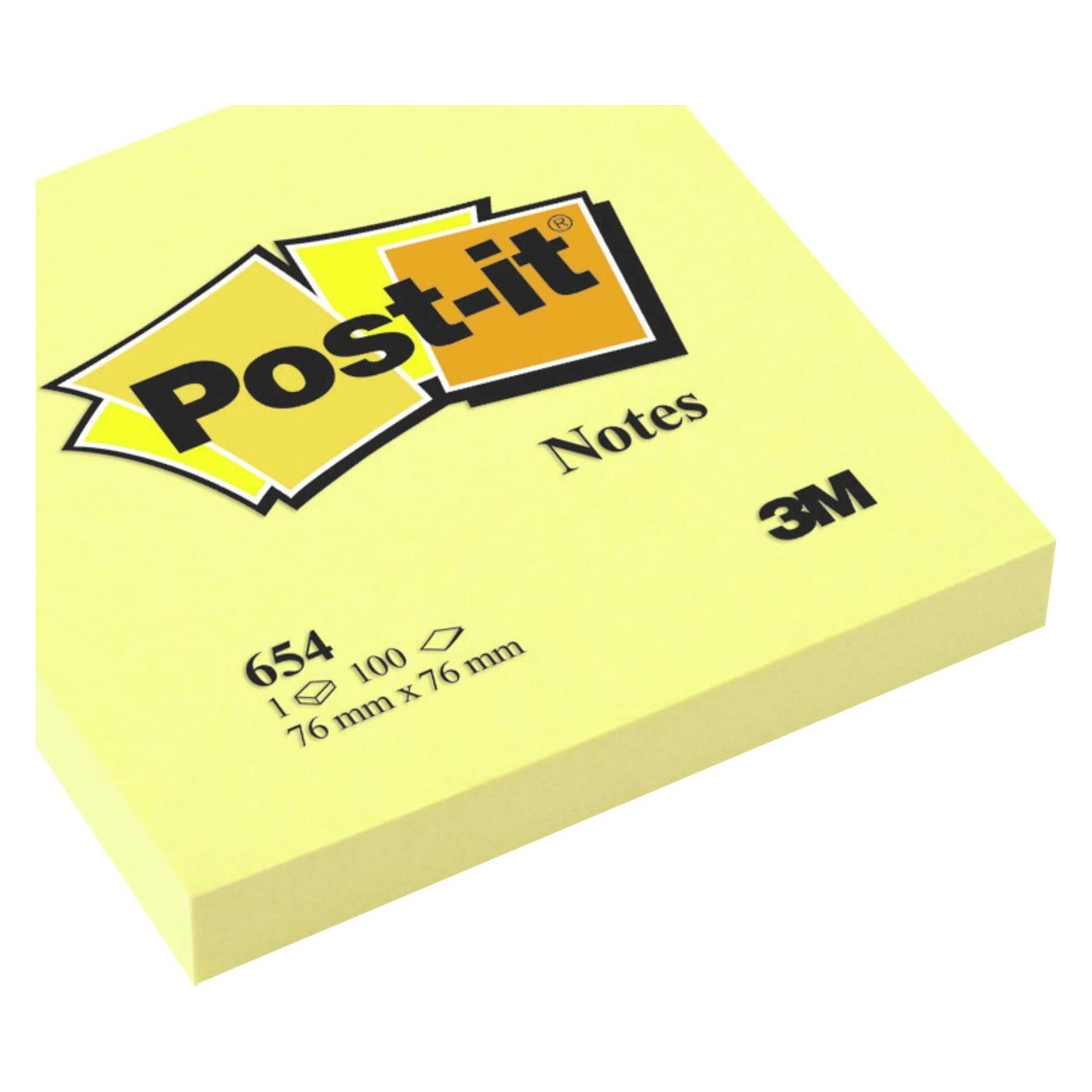Post-it Haftnotizen (76 x 76 mm) (654-6)