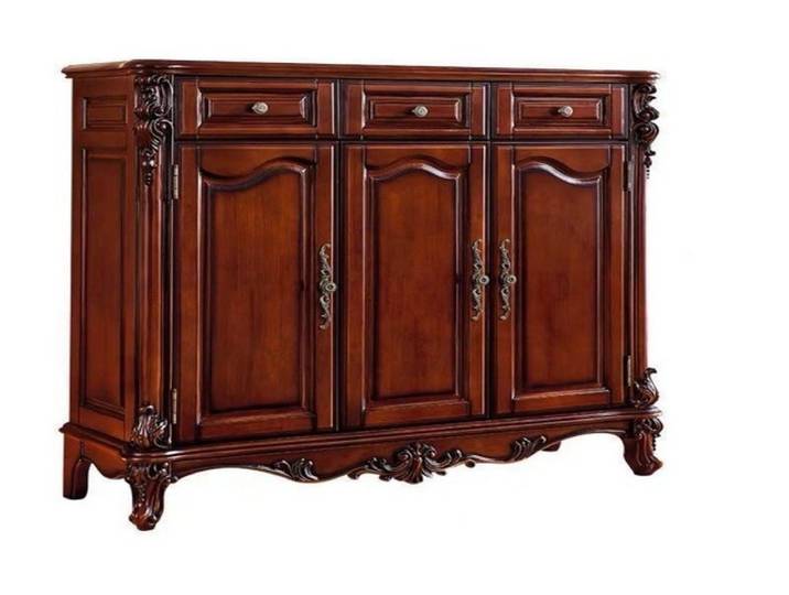 JVmoebel Buffet Braune Barock Kommode Buffetschrank Vorratsschrank (1-St) Made in Europa