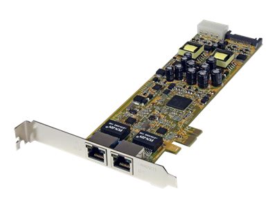 StarTech.com Dual Port PCI Express Gigabit Netzwerkkarte (ST2000PEXPSE)