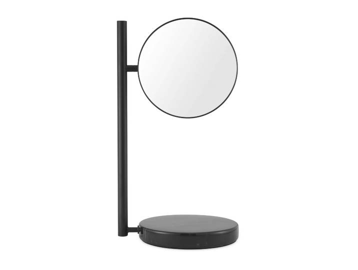 Normann Copenhagen Miroir de table double face Pose 21x39 cm Noir