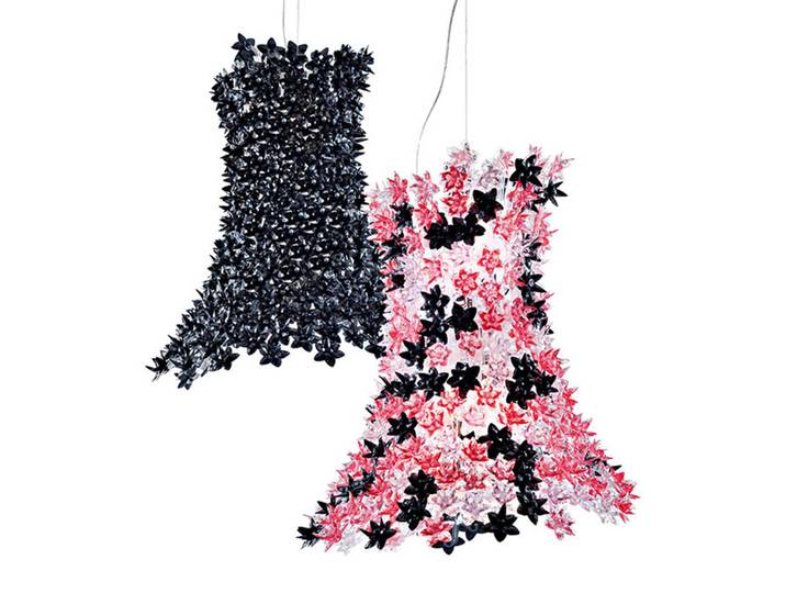 Bloom Suspension Noir - Kartell - Salon / séjour - Design - Plastique - À ampoule unique
