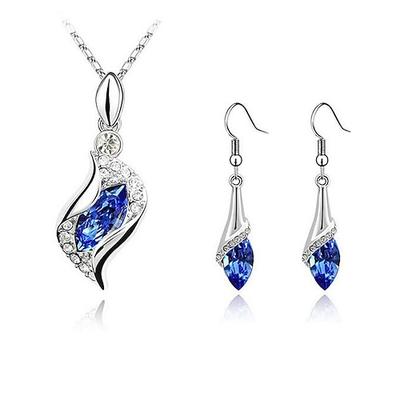 Damen Halskette Mode Outdoor Geometrie Schmuck-Set
