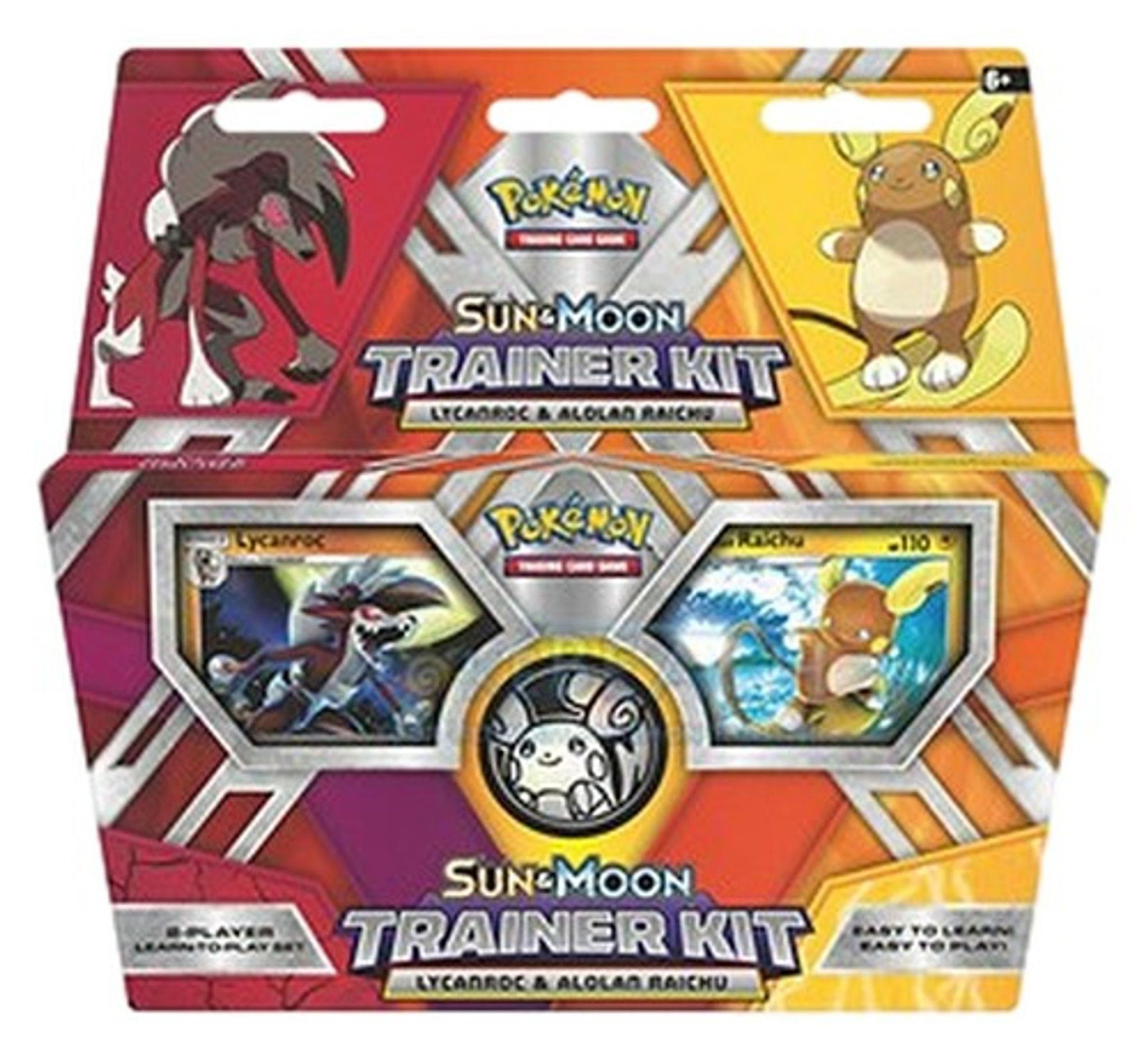 Pokemon SM Trainer Kit: Lycanroc & Alolan Raichu van The Pokemon Company