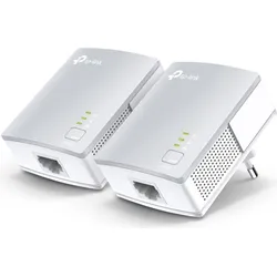 TP-Link TL-PA411 KIT Starterkit (600 Mbit/s), Powerline, Weiss