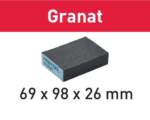 Festool Schleifblock Granat 69x98x26 60 GR/6 201081