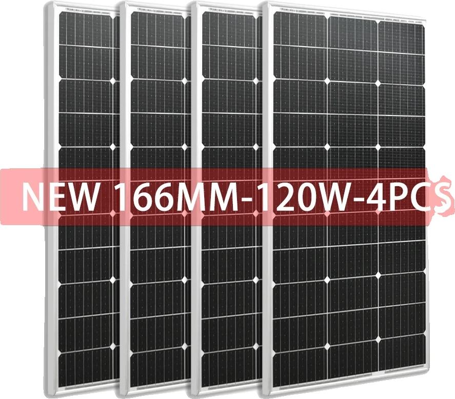 Solarpanel, monokristallin, hohe Effizienz, 480W Weißes Panel