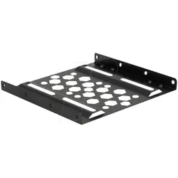 DELOCK 21287 - Aluminium Einbaurahmen 2.5 zu 3.5 schwarz