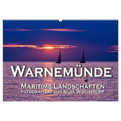 Warnemünde - Maritime Landschaften (Wandkalender 2026 DIN A2 quer), CALVENDO Monatskalender
