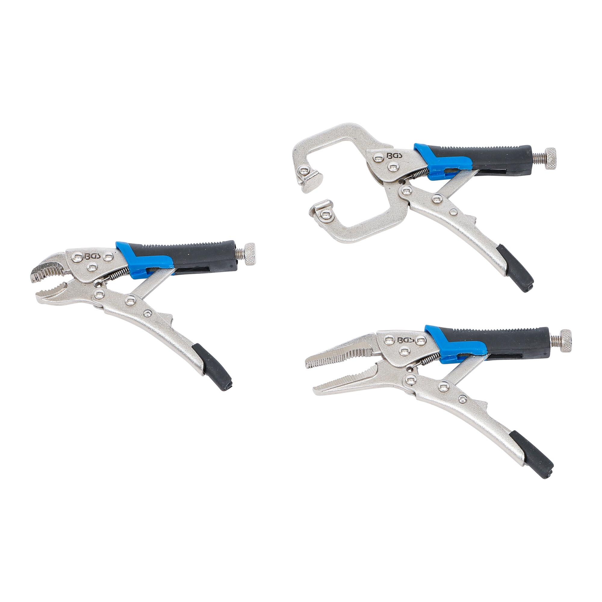BGS Mini-Gripzangen-Satz 3 teilig ; BGS technic (4499)