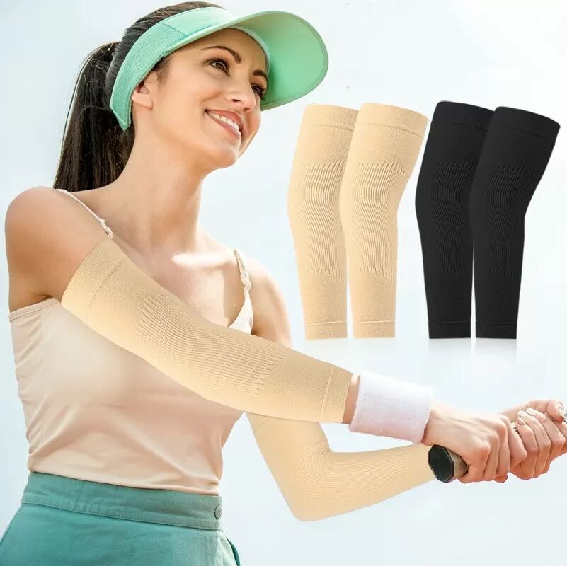 INF Manchon de compression pour coude pour le sport et le soutien quotidien Le noir