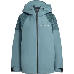 adidas TERREX XPERIOR HYBRID Hardshelljacke Damen | Gr. L | grün - grün