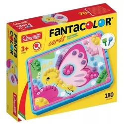 Quercetti: Fantacolor Mosaikspiel - Schmetterling, 180 Teile