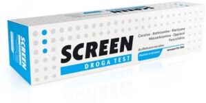 Screen Droga Test Saliva 6 Test Multidroghe Rilevazione 6 Sostanze