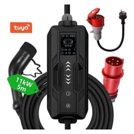 Immax NEO LITE cestovní nabíjecí stanice pro elektromobily EV/PHEV AC Type 2, 11kW, TUYA (Typ 2, 11 kW) (NSE004)
