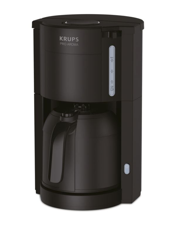 Krups KM3038 FCM PRO AROMA Kaffeemaschine Edelstahl schwarz