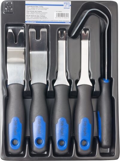 Swstahl Montagekeilsatz Clip-Entferner-Satz, 5-Tlg. 94845l
