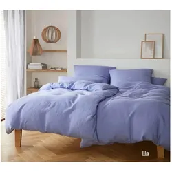 Elegante Bettwäsche Breezee (weitere Farben) - 135x200 cm + 40x80 cm	lila
