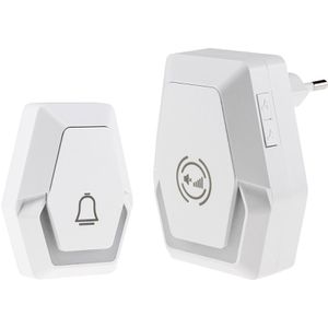 ChiliTec Türklingel Pilota Porta, Funk Set, bis 150m, wasserdicht, 39 Melodien & LED-Blinken