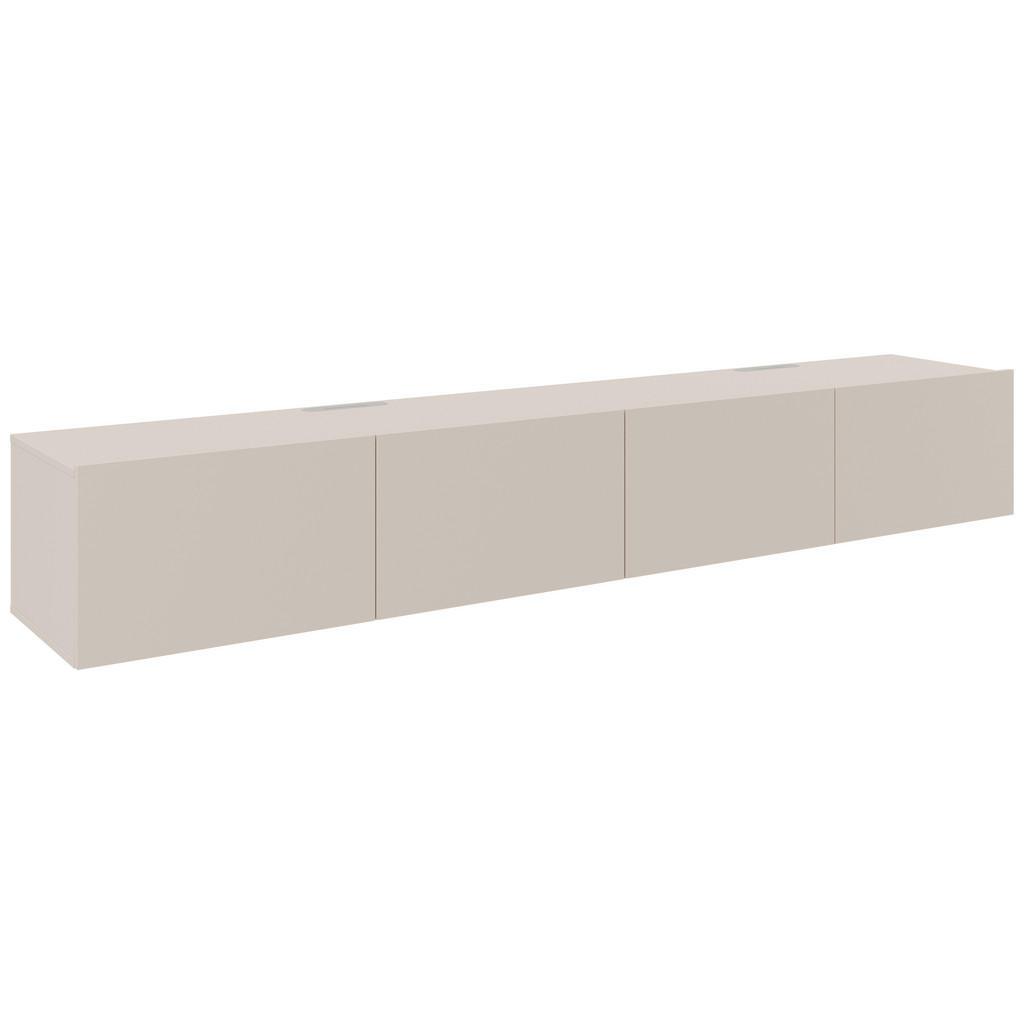 Hom`in Lowboard , Kaschmir , Holzwerkstoff , 240x36.7x45 cm , Typenauswahl, hängend, In verschiedenen Grössen erhältlich , Wohnzimmer, TV Möbel, Lowboards, Lowboards hängend