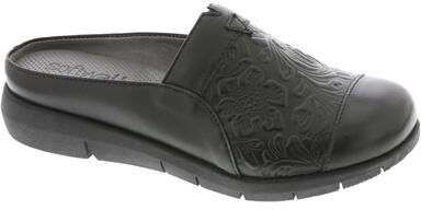 Softwalk San Marcos Tooling - Womens 7.5 Black Slip On W