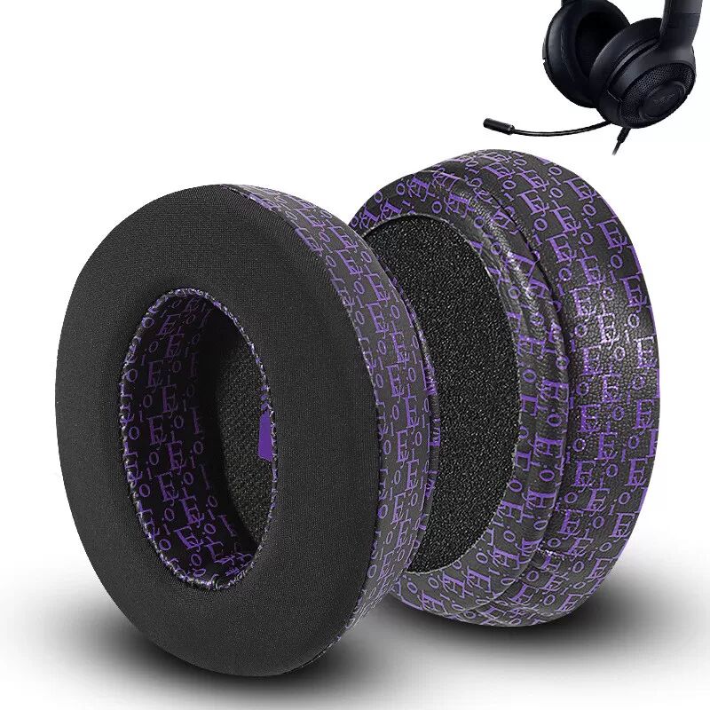 INF Razer Kraken X Cooling Earpads - Schwarz & Lila