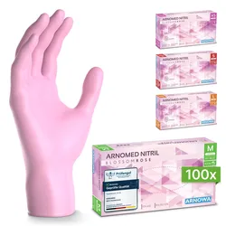 Arnomed Nitril Blossom Rose - Größe M 100 ST