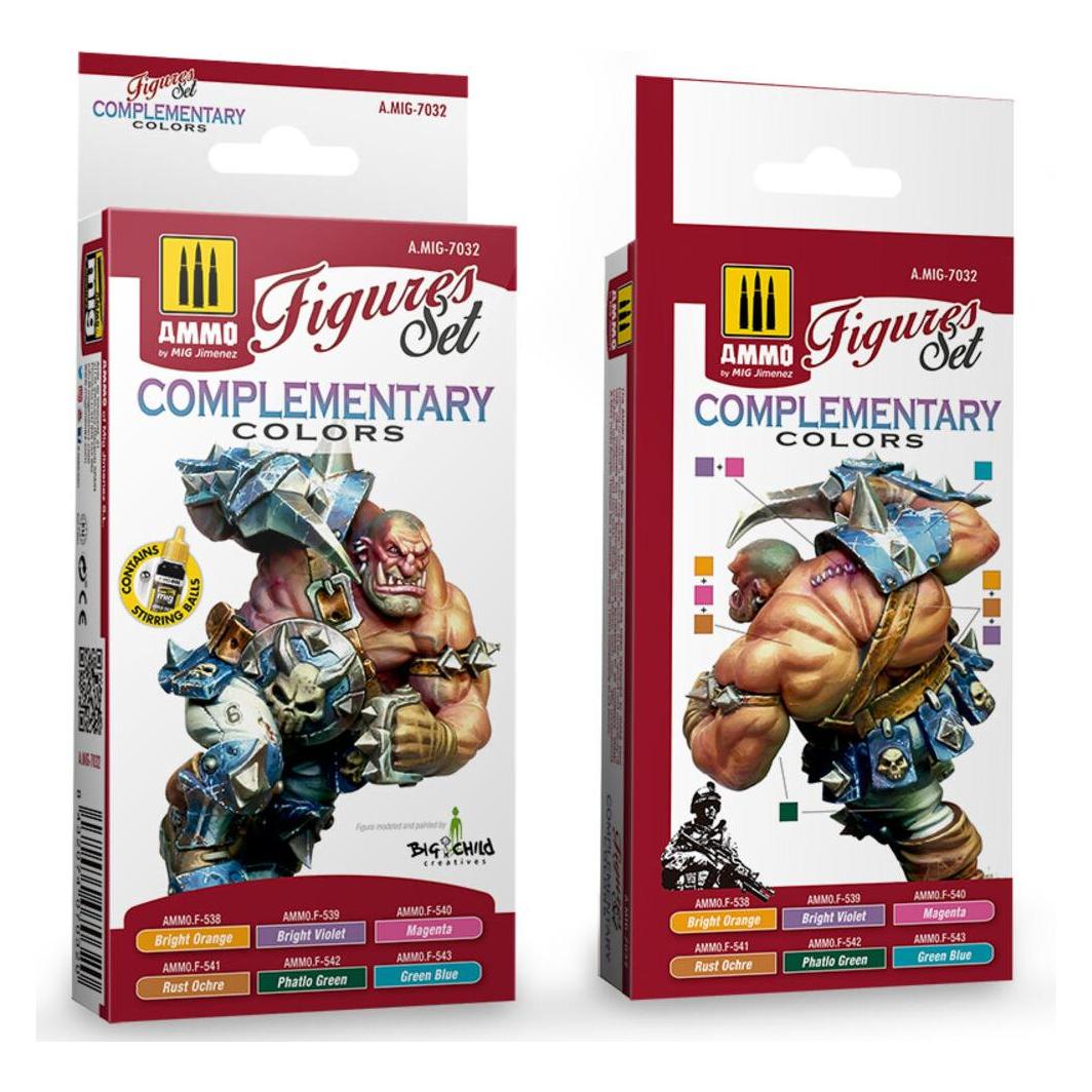 AMMO by MIG Jimenez Complementary Colors Figures Set (A.MIG-7032)