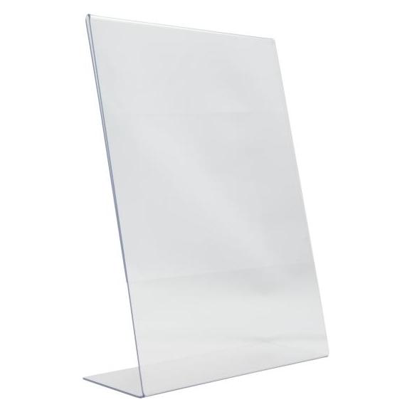 Securit Tischaufsteller Acrylic, DIN A4 hoch, schr"g (A4) (PFT-ACL-A4)