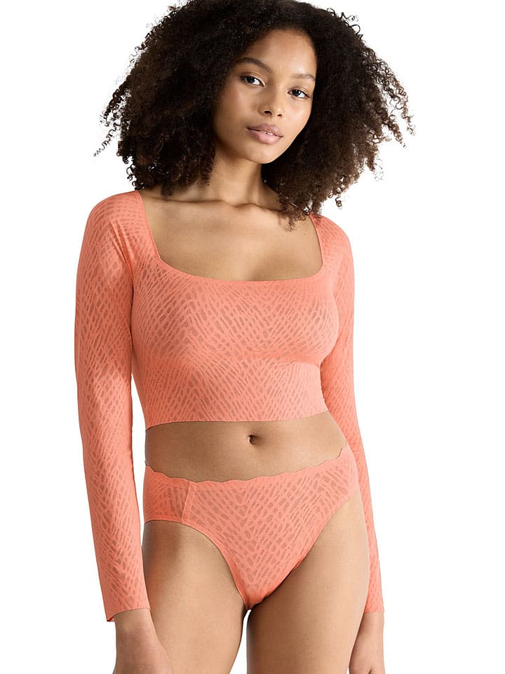Sloggi Longsleeve ''Zero Feel'' in Apricot - XL