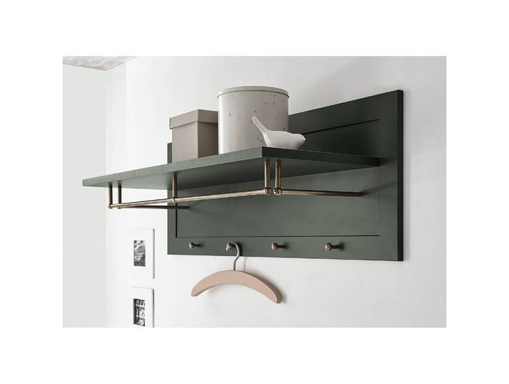 Wandgarderobe 109 x 40 x 20cm Grün